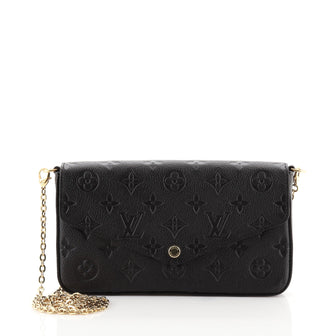 Louis Vuitton Felicie Pochette Monogram Empreinte Leather