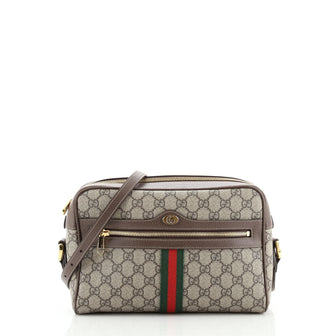 Gucci Ophidia Shoulder Bag GG Coated Canvas Small