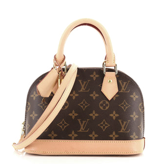 Louis Vuitton Alma Handbag Monogram Canvas BB