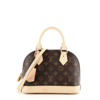 Louis Vuitton Alma Handbag Monogram Canvas BB