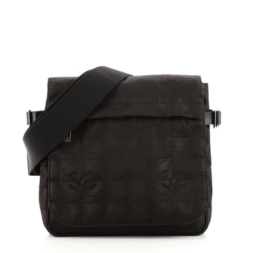 Chanel Travel Line Messenger Bag Nylon Mini