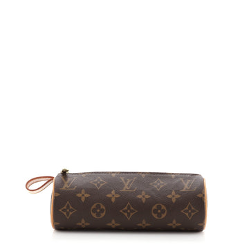 Louis Vuitton Trousse Ronde Pencil Case Monogram Canvas