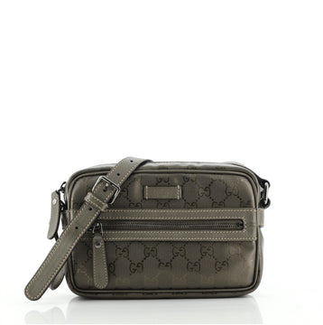 Gucci Zip Crossbody Bag GG Imprime Mini