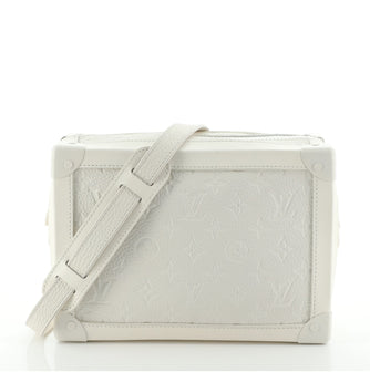 Louis Vuitton Soft Trunk Wallet in Taurillon Leather with White