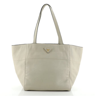 Prada Open Tote Vitello Daino Small