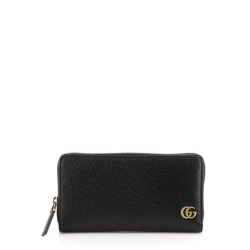 Gucci GG Marmont Zip Around Wallet Leather