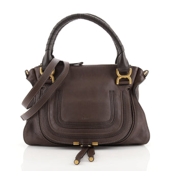 Chloe Marcie Satchel Leather Medium