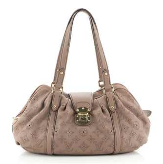 Louis Vuitton Lunar Handbag Mahina Leather PM