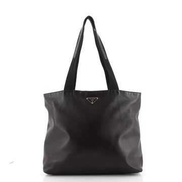 Prada Zip Tote City Calf Large