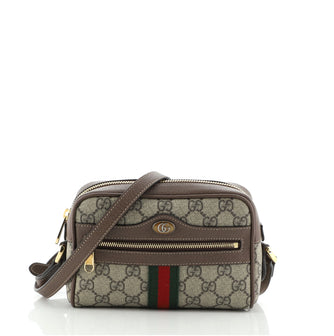 Gucci Ophidia Shoulder Bag GG Coated Canvas Mini