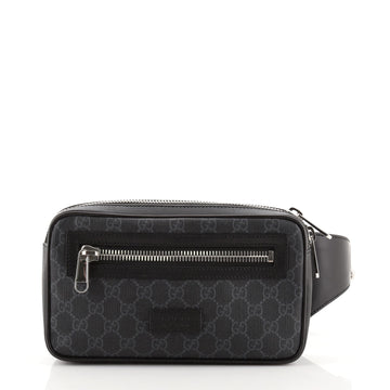 Gucci Soft Zip Belt Bag GG Coated Canvas Small