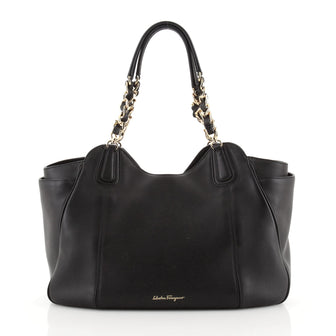 Salvatore Ferragamo Melinda Tote Leather Medium