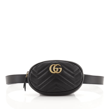 Gucci GG Marmont Belt Bag Matelasse Leather