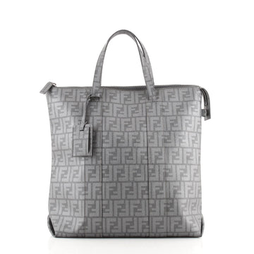 Fendi Shopping Tote Zucca Coated Canvas Tall