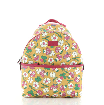 Gucci Children's Zip Backpack Printed GG Coated Canvas Small
