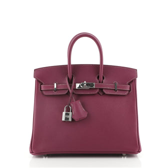 Hermes Candy Birkin Handbag Epsom 25