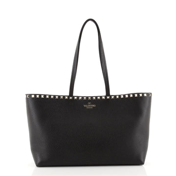 Valentino Rockstud Shopper Tote Leather Medium