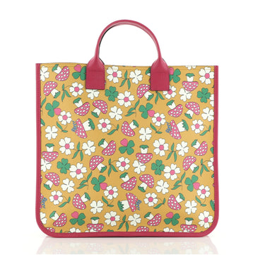 Gucci Kid's Tote Printed Coated Canvas