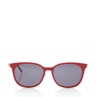 Saint Laurent Surf Square Sunglasses Studded Acetate