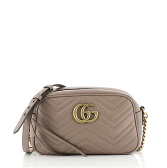 Gucci GG Marmont Shoulder Bag Matelasse Leather Small