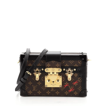 Louis Vuitton Petite Malle Handbag Monogram Canvas
