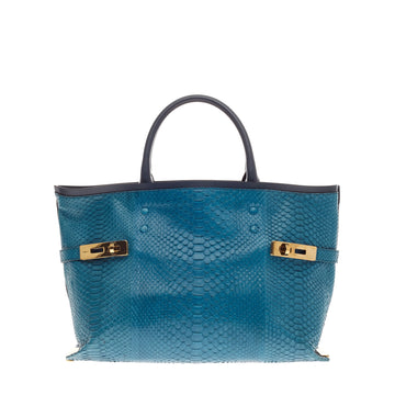 Chloe Charlotte Tote Python Large