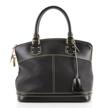 Louis Vuitton Suhali Lockit Handbag Leather PM