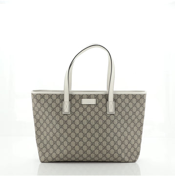 Gucci Plus Tote GG Coated Canvas Medium