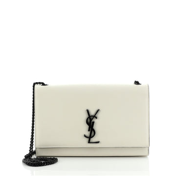 Saint Laurent Classic Monogram Crossbody Bag Grainy Leather Small