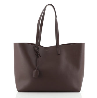 Saint Laurent Shopper Tote Leather Large