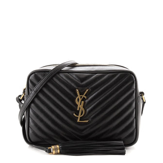 Saint Laurent Lou Camera Bag Matelasse Chevron Leather Small