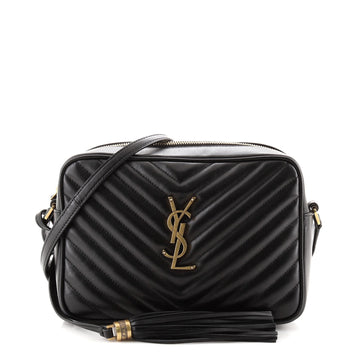 Saint Laurent Lou Camera Bag Matelasse Chevron Leather Small