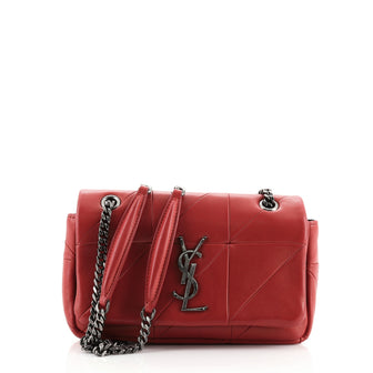 Saint Laurent Jamie Flap Bag Quilted Leather Small