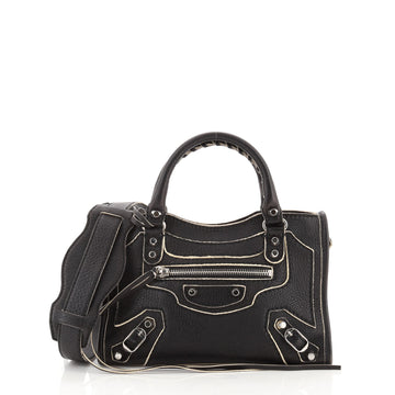 Balenciaga City Classic Studs Highlight Bag Leather Mini
