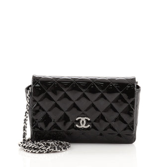 Chanel Brilliant Wallet on Chain Quilted Patent