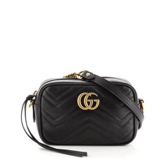 Gucci GG Marmont Shoulder Bag Matelasse Leather Mini