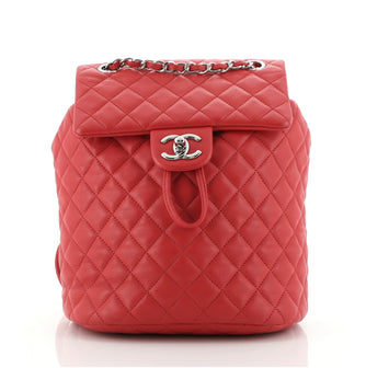 Chanel Urban Spirit Backpack Quilted Lambskin Small