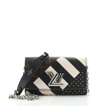 Louis Vuitton Twist Chain Wallet Limited Edition Monogram Canvas