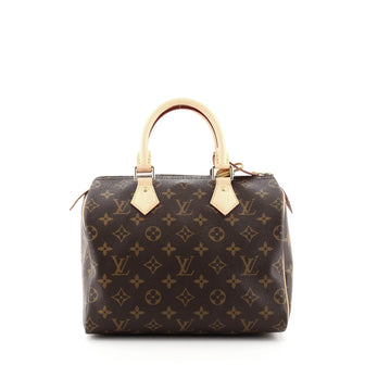 Louis Vuitton Speedy Handbag Monogram Canvas 25