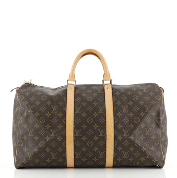 Louis Vuitton Keepall Bag Monogram Canvas 50