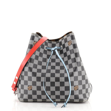 Louis Vuitton NeoNoe Handbag Limited Edition Colored Damier MM