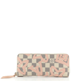 Louis Vuitton Clemence Wallet Limited Edition Damier Tahitienne