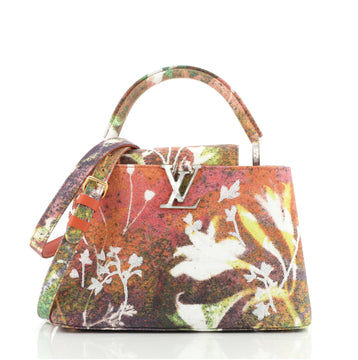 Louis Vuitton Sam Falls Artycapucines Bag Embroidered Printed Canvas PM