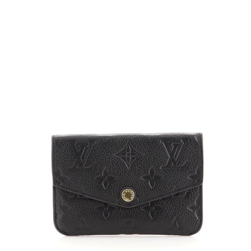 Louis Vuitton Compact Curieuse Wallet Monogram Empreinte Leather