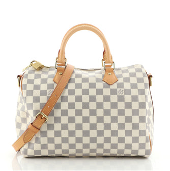 Louis Vuitton Speedy Bandouliere Bag Damier 30
