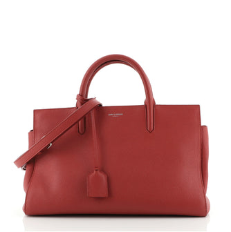 Saint Laurent Rive Gauche Cabas Leather Small