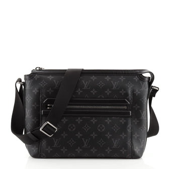 Louis Vuitton Odyssey Messenger Bag Monogram Eclipse Canvas PM