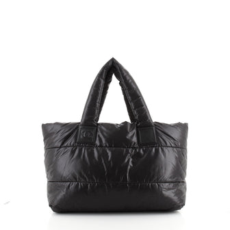 Chanel Coco Cocoon Reversible Tote Quilted Nylon Medium