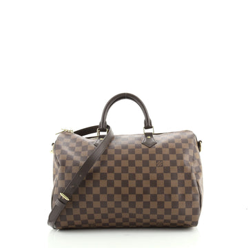Louis Vuitton Speedy Bandouliere Bag Damier 35