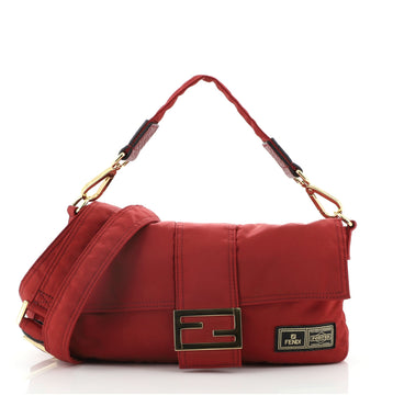 Fendi Porter Baguette Bag Nylon Medium